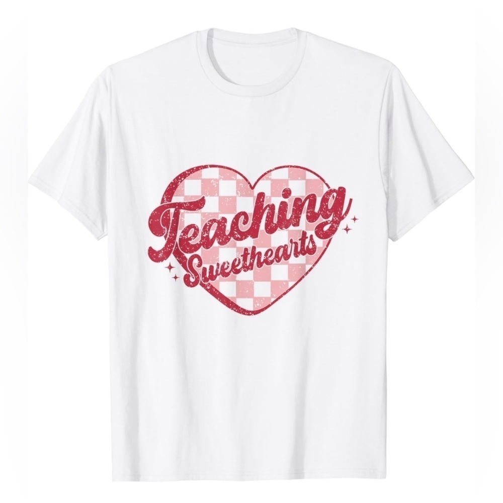 NWOT- 🚨SALE🚨- Teaching Sweethearts “Heart” T-Shirt  SIZE: XL